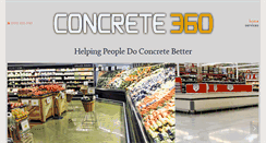 Desktop Screenshot of concrete360.com